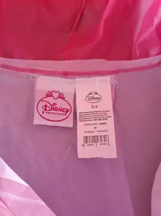 Mantella pioggia Principesse Disney rosa