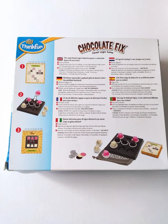 Chocolate Fix Thinkfun Juego Lógica