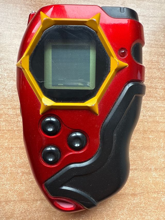 Digivice Rojo y Negro digimon