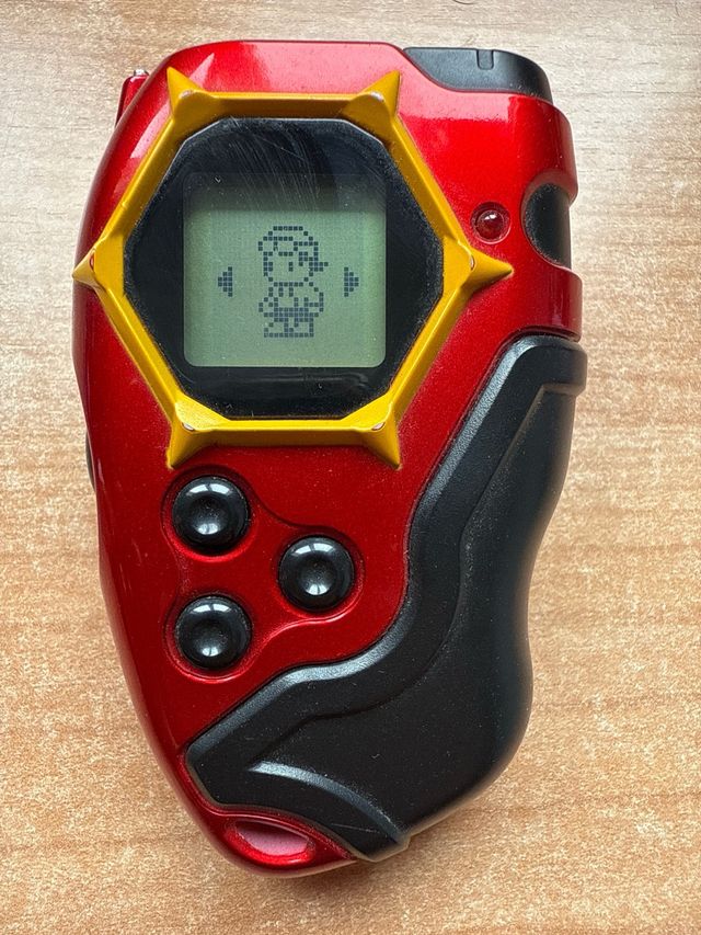 Digivice Rojo y Negro digimon