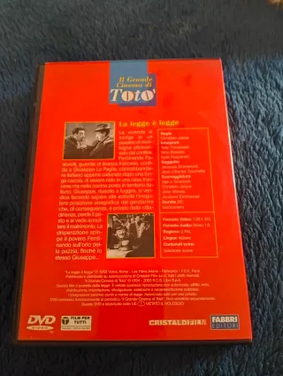 DVD Il Grande Cinema di Totò: La legge è legge