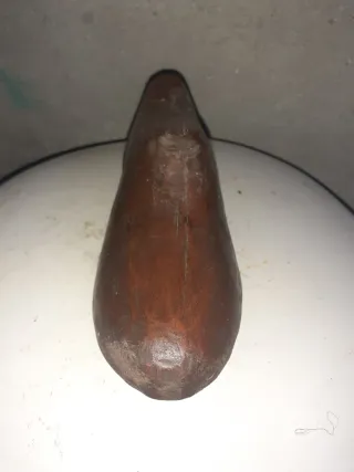 Horma de zapato sntigua de madera ver fotos