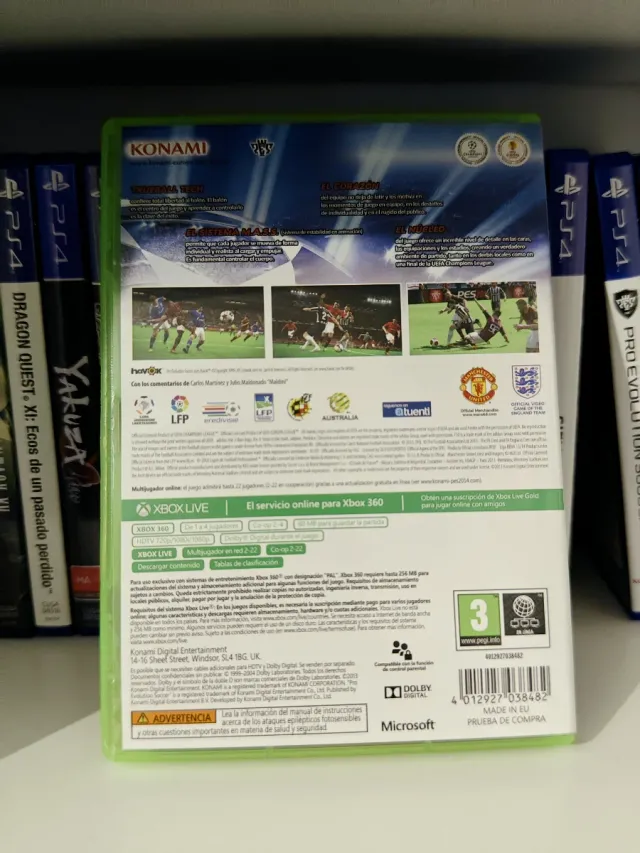 Lote PES 2012 y 2014 Xbox 360