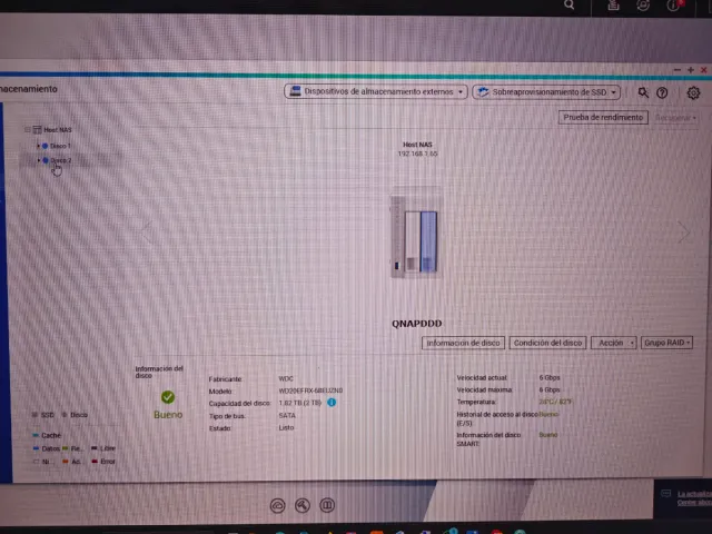 QNAP TS-231 Servidor NAS 4TB WD Red