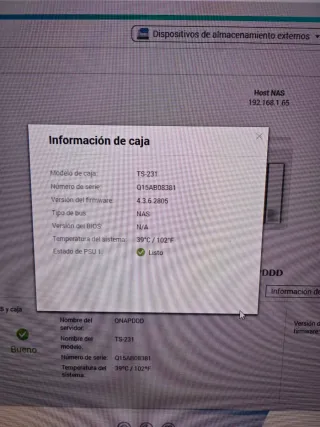 QNAP TS-231 Servidor NAS 4TB WD Red