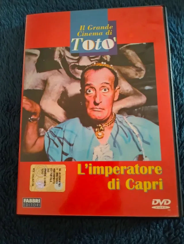 DVD Il Grande Cinema di Totò L'imperatore di Capri
