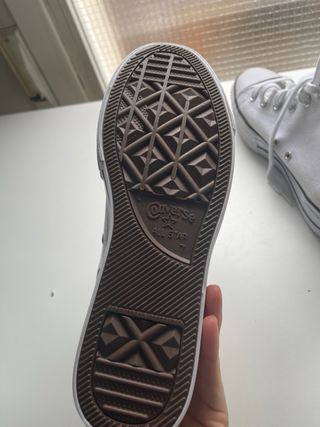 Converse Blancas Plataforma 40