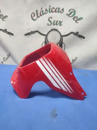 Careta moto CG125 roja