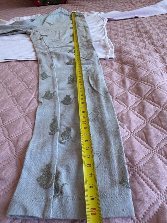 Lote 2 pijamas niña 10-12 años