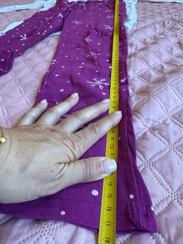 Lote 2 pijamas niña 10-12 años