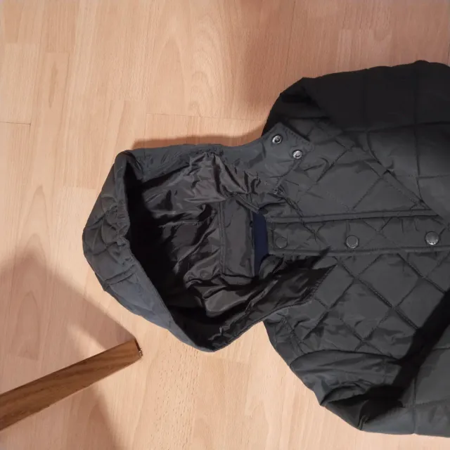 Parka acolchada con capucha niño/niña