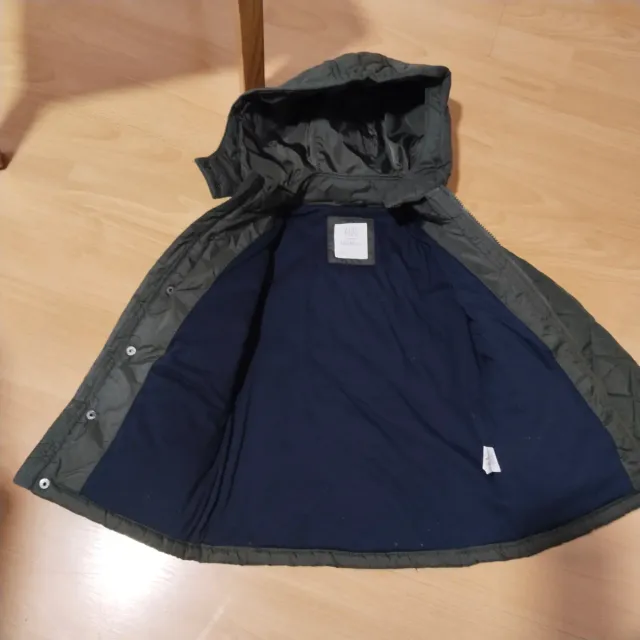 Parka acolchada con capucha niño/niña