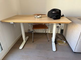 escritorio Mesa elevable eléctrica 120x60x72 hasta