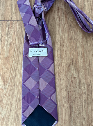 Corbata Macori Collection en tonos morados