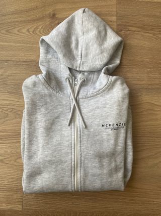 Sudadera McKenzie Gris con Cremallera