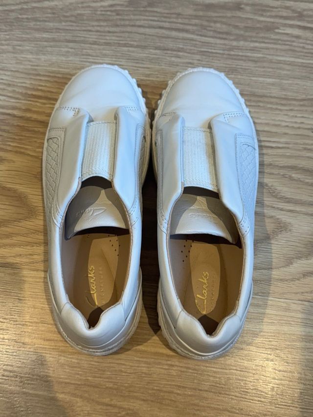 Zapatillas Clarks Blancas Talla 37.5