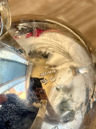 Juego Café/Té Imperio Ercuis plateado