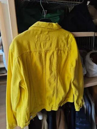 Chaqueta Mulaya Talla M Amarilla Nueva