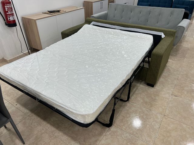 Sofá cama 2 plazas plegable