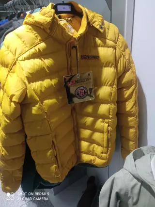 Chaqueta Geographical Norway Amarilla Talla M