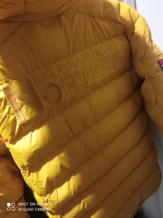 Chaqueta Geographical Norway Amarilla Talla M