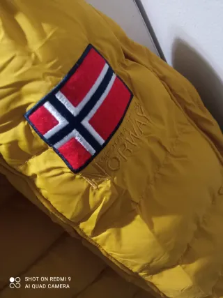 Chaqueta Geographical Norway Amarilla Talla M