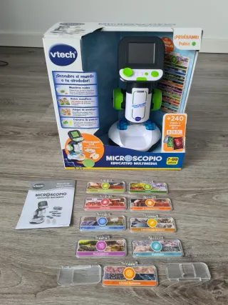 Microscopio VTech Educativo Multimedia