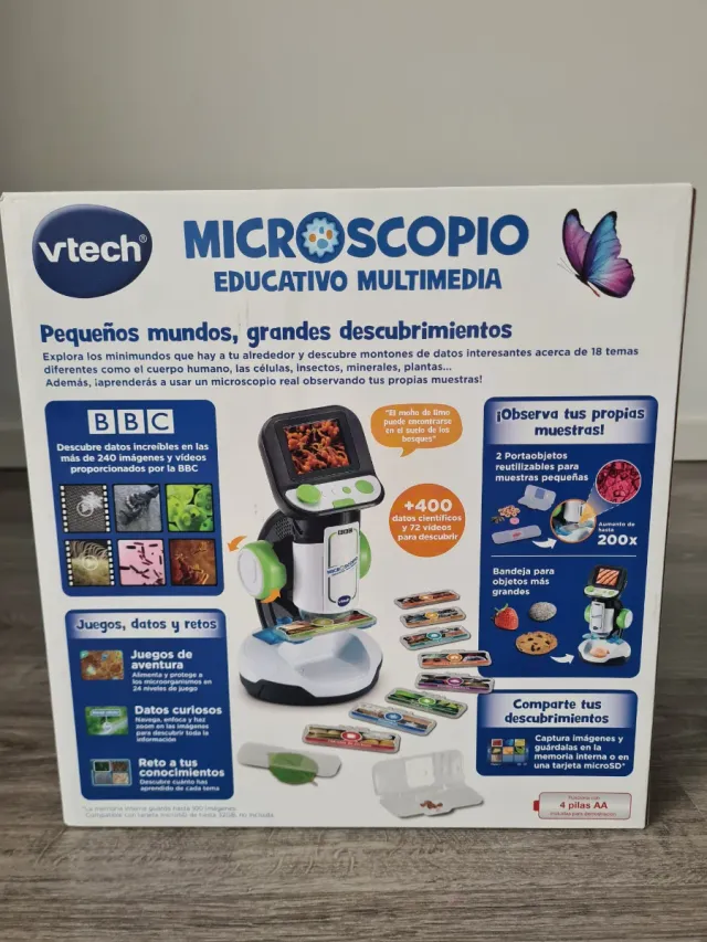 Microscopio VTech Educativo Multimedia