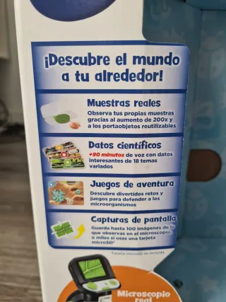 Microscopio VTech Educativo Multimedia