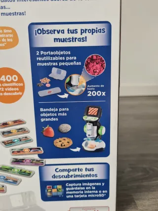 Microscopio VTech Educativo Multimedia