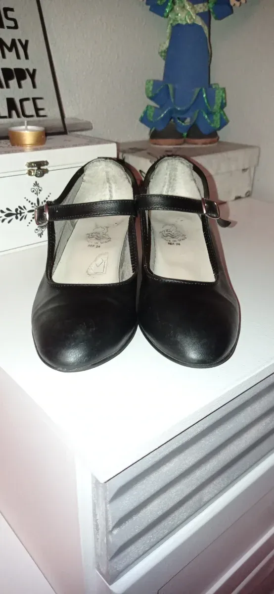 Zapatos Flamenco Negros Talla 37