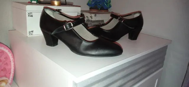 Zapatos Flamenco Negros Talla 37