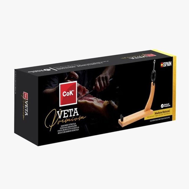 Jamonero in legno naturale