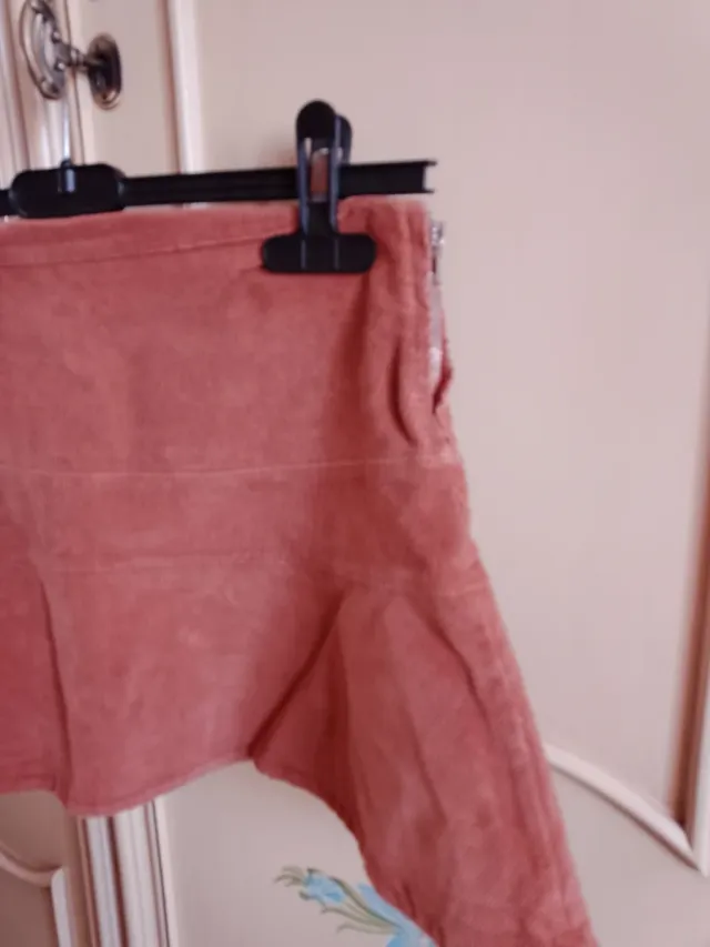 Minigonna in velluto