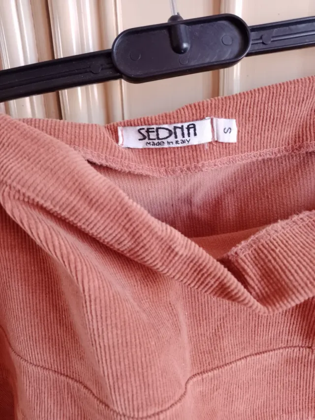 Minigonna in velluto