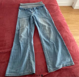 Pantalones premamá vaqueros