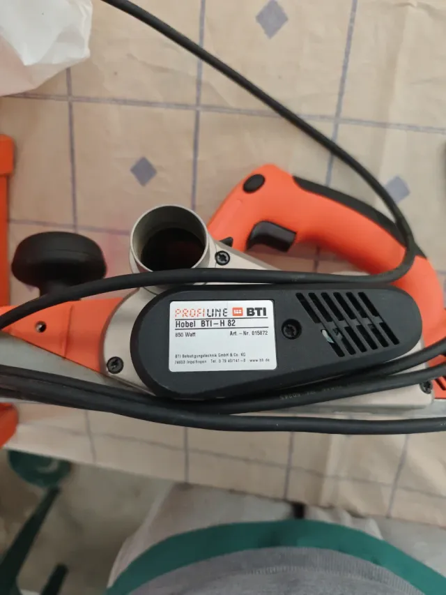 Cepillo Eléctrico Madera