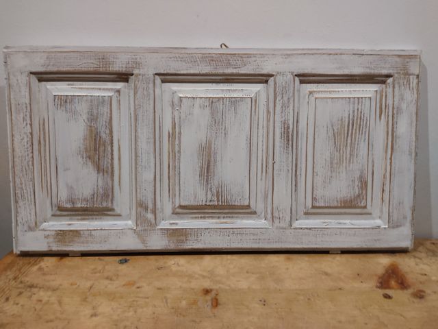 Contraventana Decorativa Branca