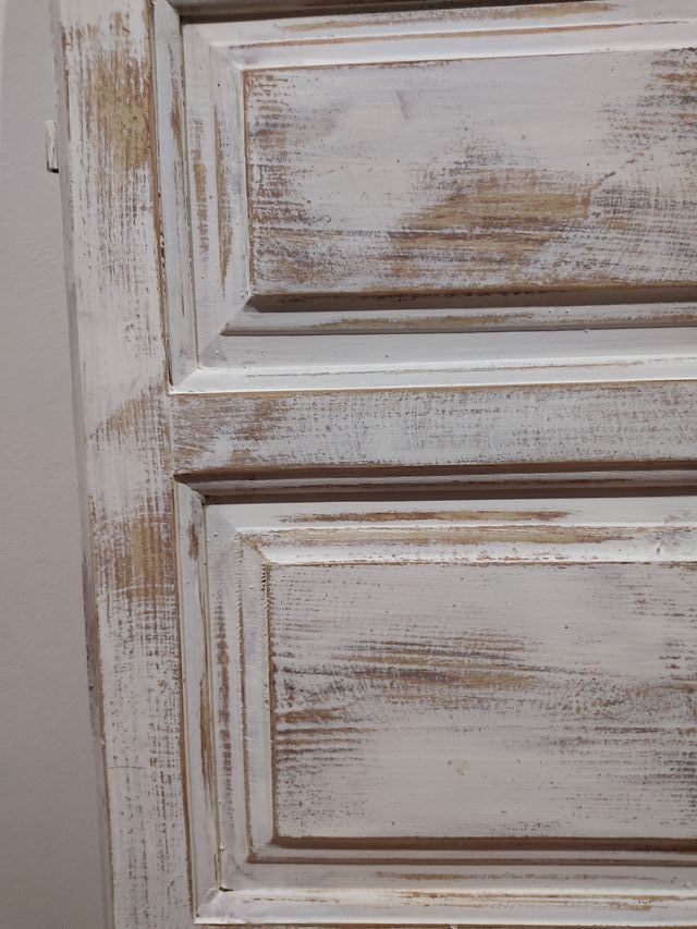 Contraventana Decorativa Blanca