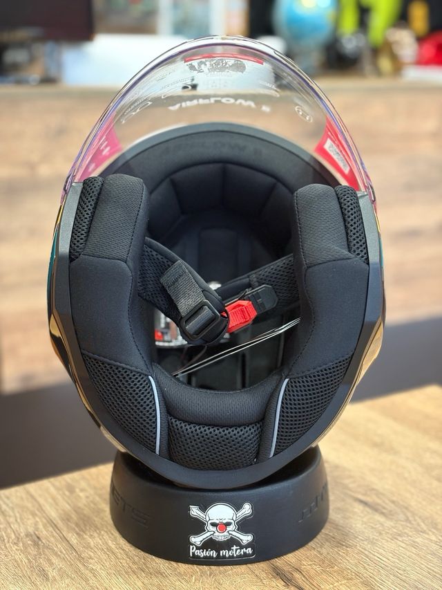 Casco LS2 Airflow II Cover Blanco/Marrón/Negro