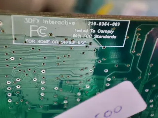 Voodoo 3 3000 AGP 3DFX Tarjeta Gráfica