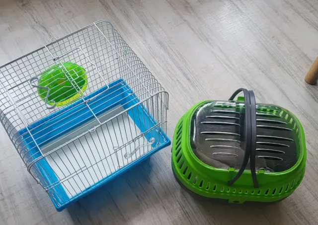 Jaula para mascotas y transportín