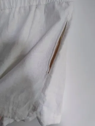 Pantalón corto blanco Stradivarius