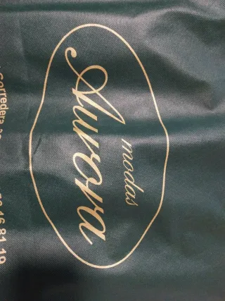 Vestido verde Aurora + fular