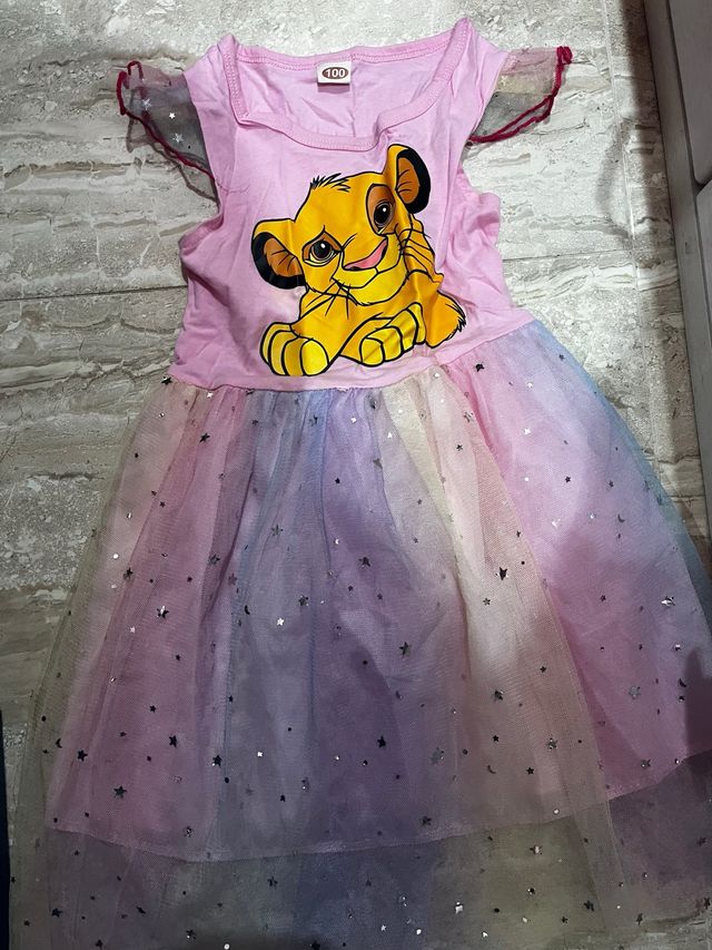 Vestido Princesa Rey León Talla 100