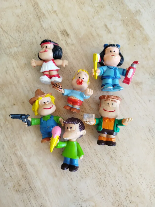 Lote Mafalda di Comics Spain: action figures e pupazzi in PVC