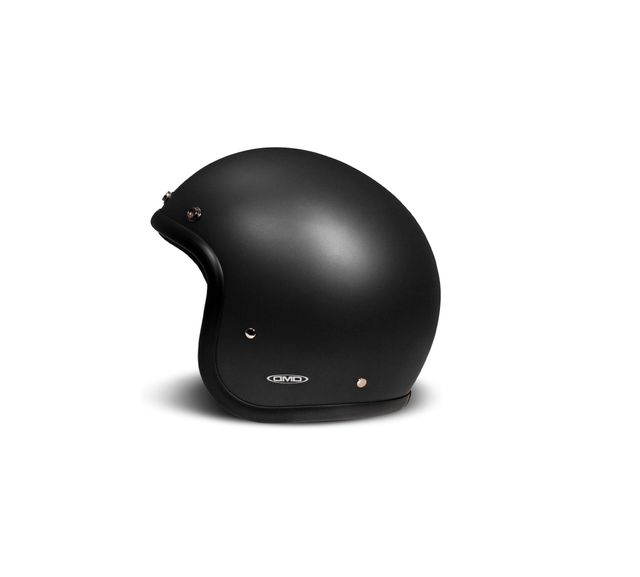 Casco Moto DMD Retro Mate Negro ECE22.06