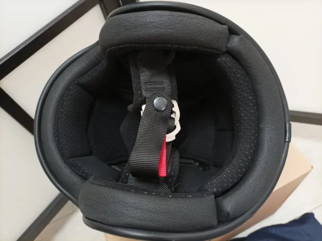 Casco Moto DMD Retro Mate Negro ECE22.06