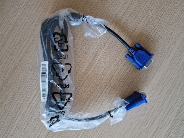 Cable VGA Dell Original Nuevo Monitor/PC/Proyector