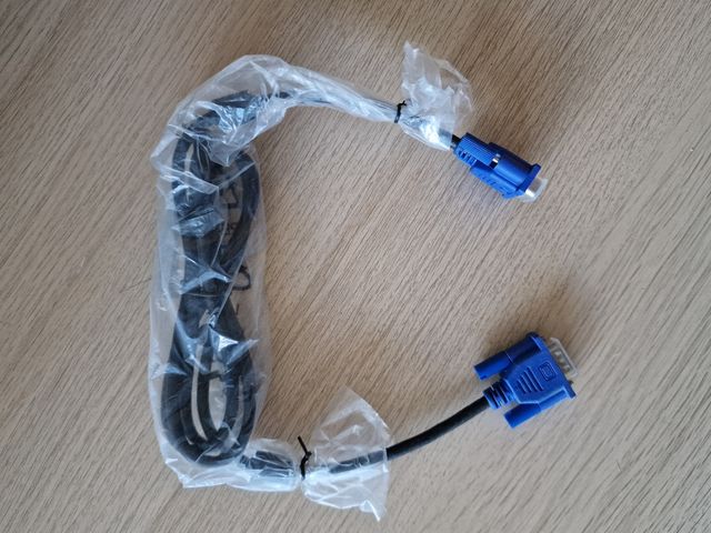 Cable VGA Dell Original Nuevo Monitor/PC/Proyector